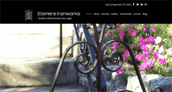 Desktop Screenshot of elsmereironworks.com